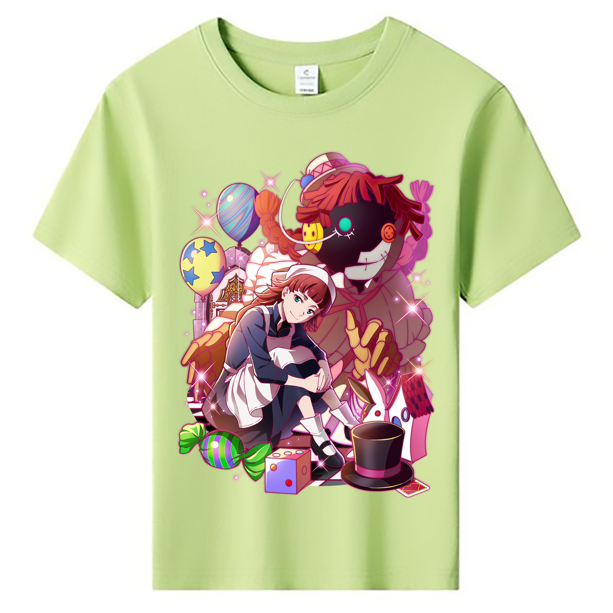 （画像用） 文豪ストレイドッグス Bungo Stray Dogs 綿100％キッズTシャツ（フロントプリント）